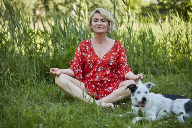 Instruktorka jogi Renata Dorszewska